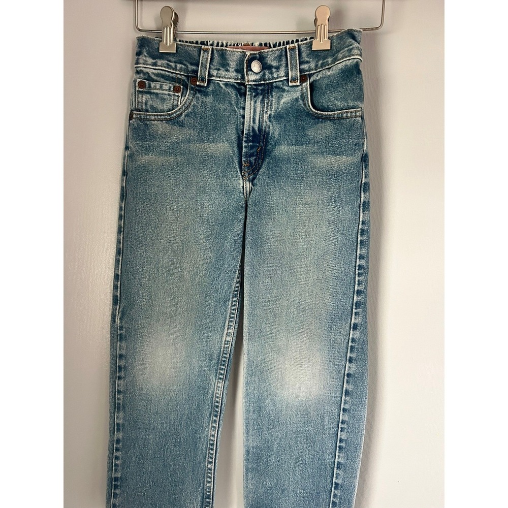 Levi's Kids Jeans Light Wash Elastic Waist Relaxed Fit Size XL
